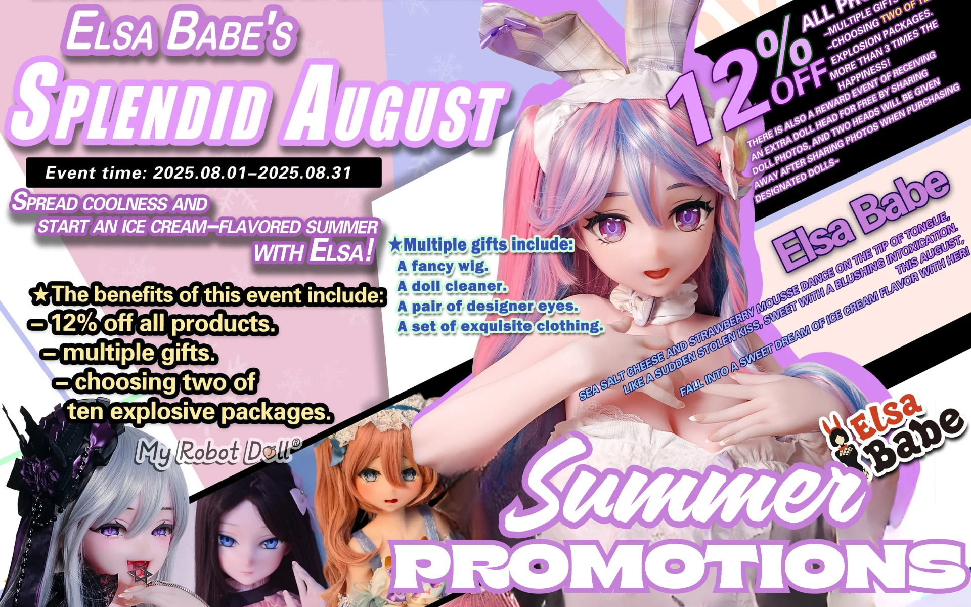 Elsa Babe promo banner
