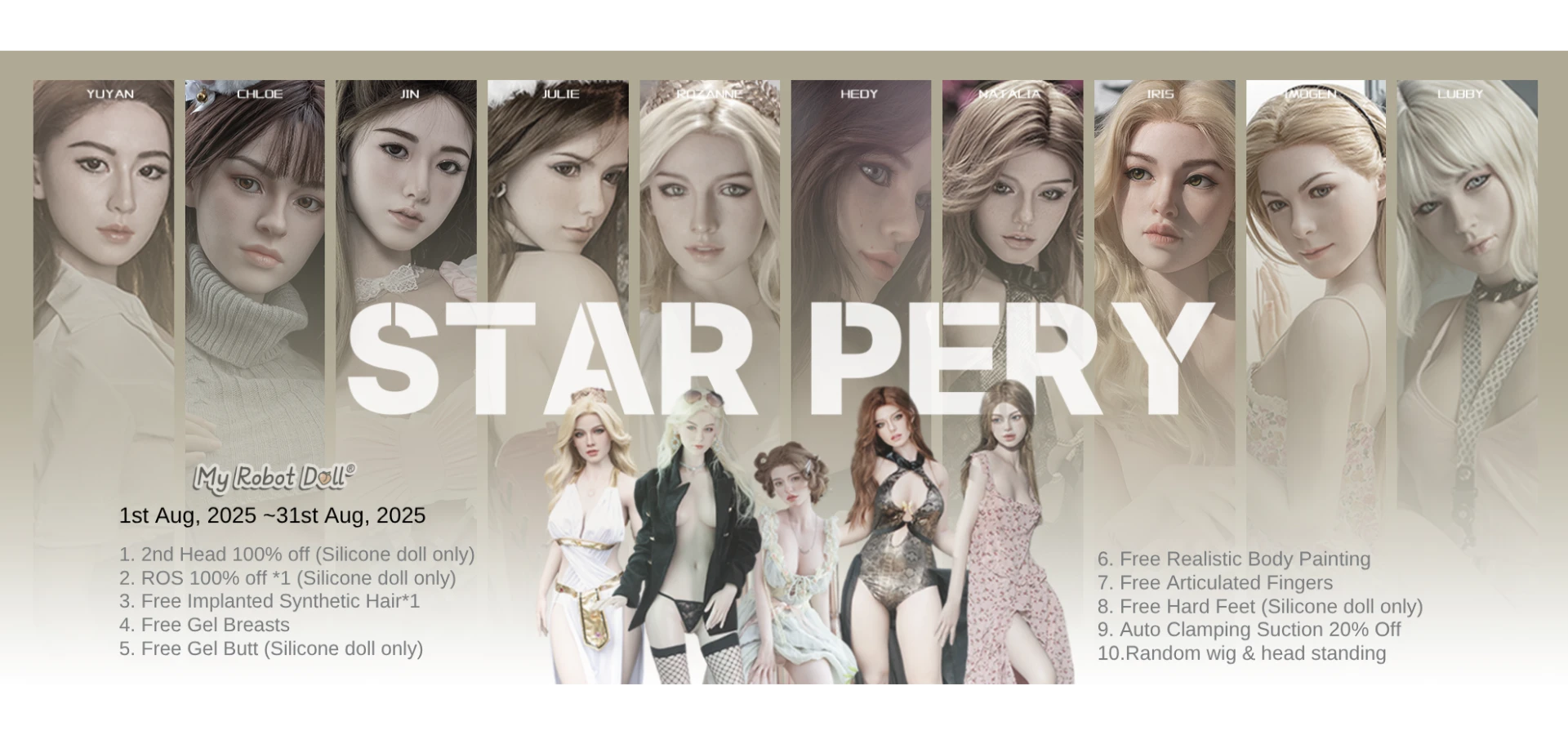 Starpery Doll promo banner