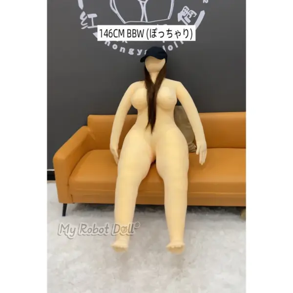 Lightweight Cuddly Bbw Sex Doll (Plush) - 146Cm | Hy Doll