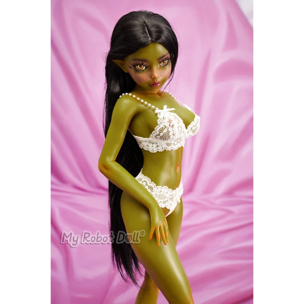 Clm Classic Sex Doll Hani Climax Doll - 60Cm / 2'0&Quot; Si60Cm X Goblin 8 Goblin Sex Doll - Hani | 60Cm Petite Doll With Green Skin