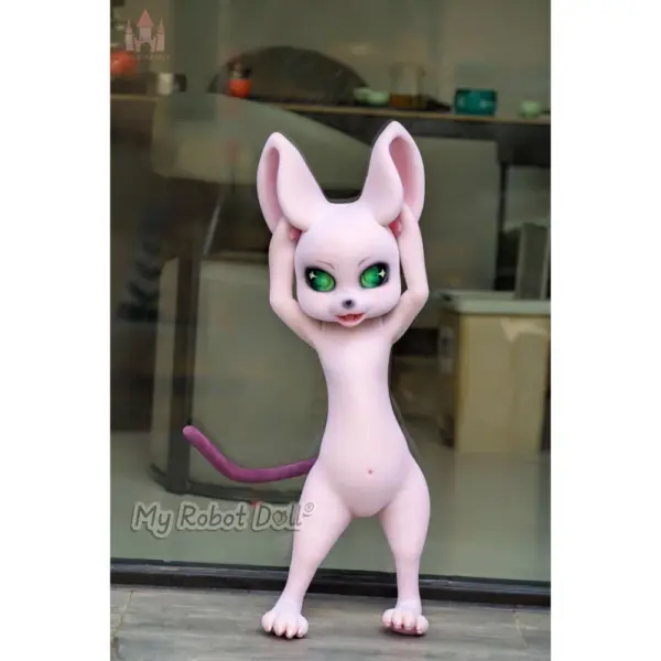 Silicone Sex Toy Fur Fapdoll Cheese Mouse Doll'S Castle - 80Cm / 2'6&Quot; Implanted Fur - Image 2