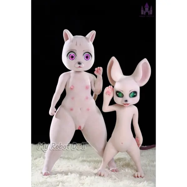 Sex Doll Fur Fapdolls - Bearrie Doll'S Castle - 90Cm / 2'11&Quot; Full Silicone All-In-One Seamless Neck Implanted Fur - Image 23