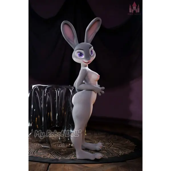 Sex Doll Fur Fapdoll - Bunny Doll'S Castle - 120Cm / 3' 11&Quot; All-In-One Seamless Neck Implanted Fur - Image 3