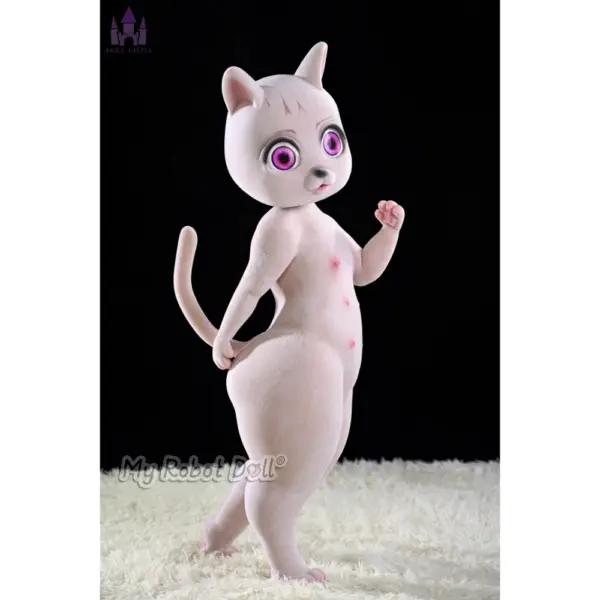 Sex Doll Fur Fapdolls - Bearrie Doll'S Castle - 90Cm / 2'11&Quot; Full Silicone All-In-One Seamless Neck Implanted Fur - Image 5