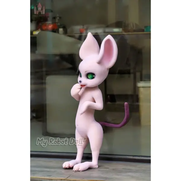 Silicone Sex Toy Fur Fapdoll Cheese Mouse Doll'S Castle - 80Cm / 2'6&Quot; Implanted Fur - Image 5