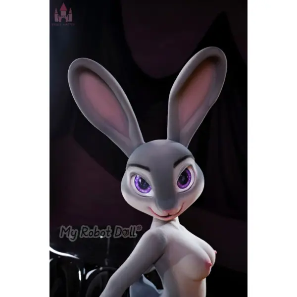 Sex Doll Fur Fapdoll - Bunny Doll'S Castle - 120Cm / 3' 11&Quot; All-In-One Seamless Neck Implanted Fur - Image 6