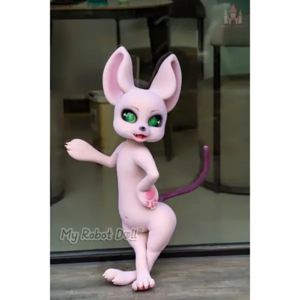 Silicone Sex Toy Fur Fapdoll Cheese Mouse Doll'S Castle - 80Cm / 2'6&Quot; Implanted Fur - Image 6