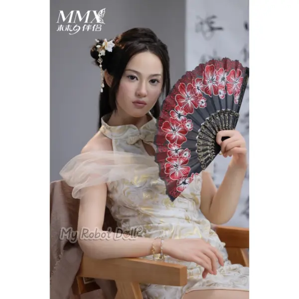 Sex Doll Mengfei Mmx Doll - 153Cm / 5'0&Quot; All-In-One Seamless Neck Full Silicone - Image 9