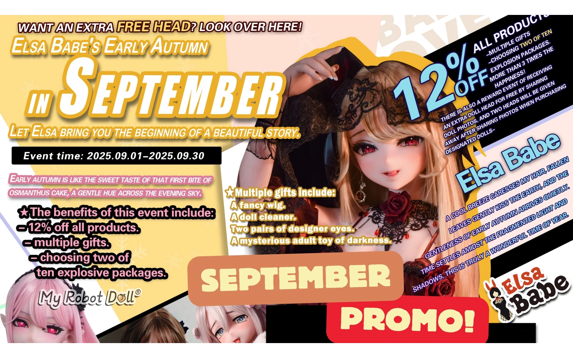 Elsa Babe promo banner