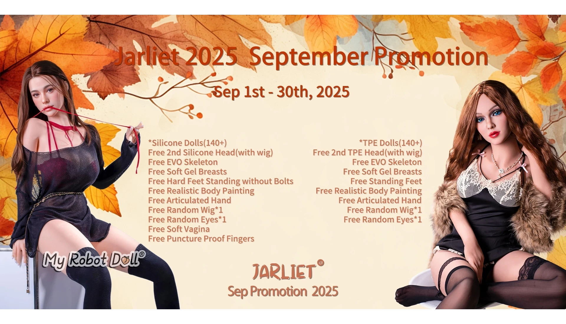 Jarliet Doll promo banner