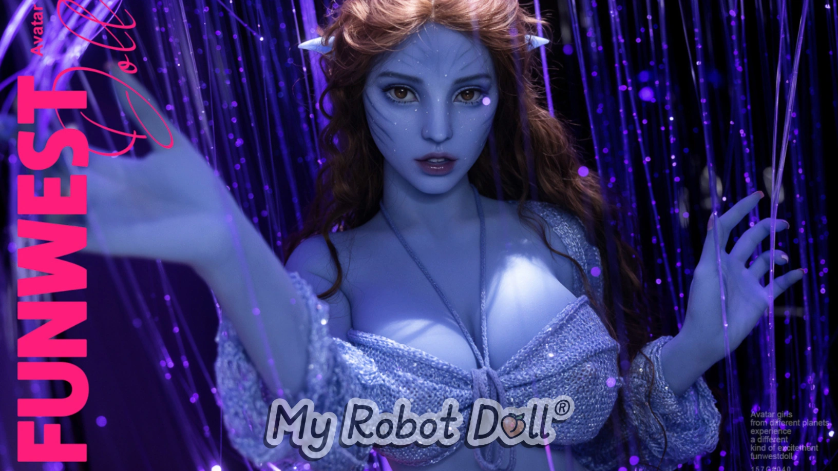 Sex Dolls My Robot Doll Funwest Blue Kylie G-Cup 157cm