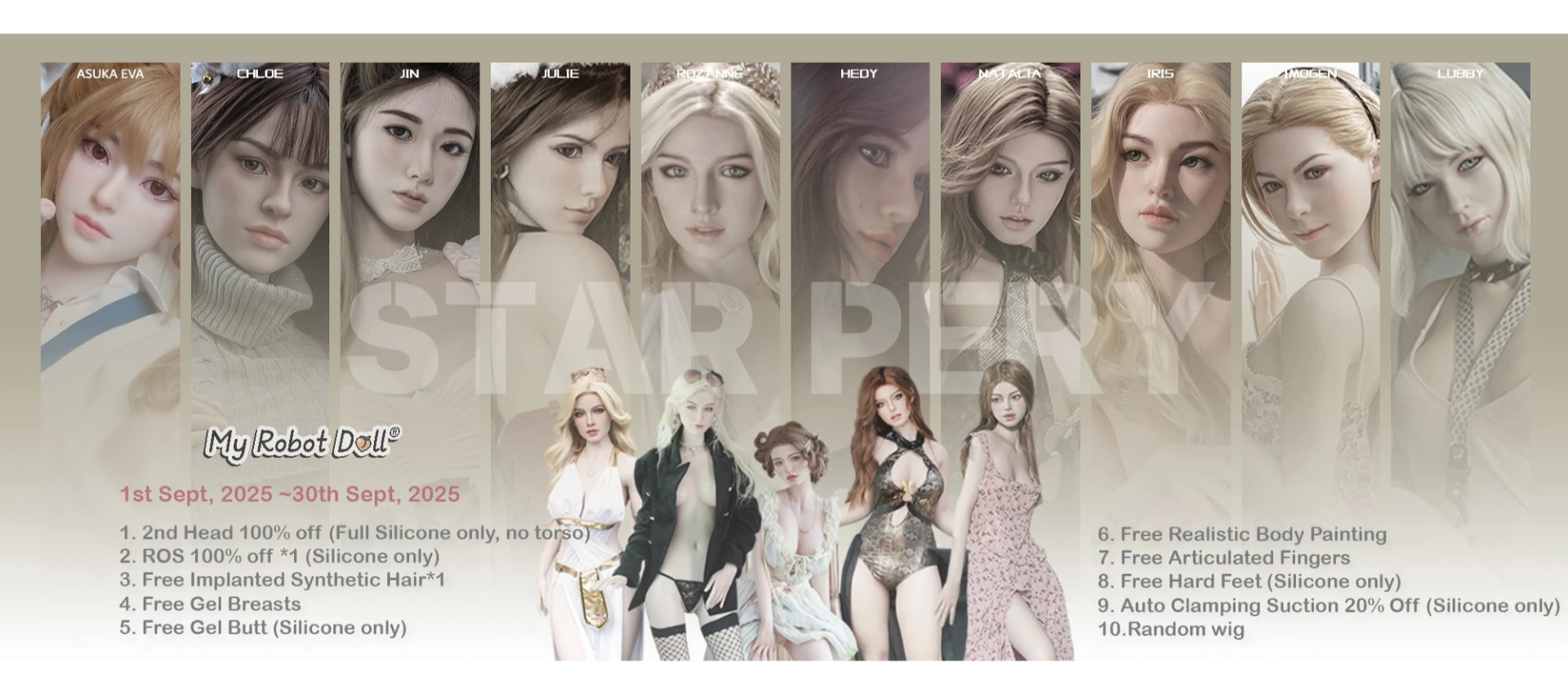 Starpery Doll promo banner