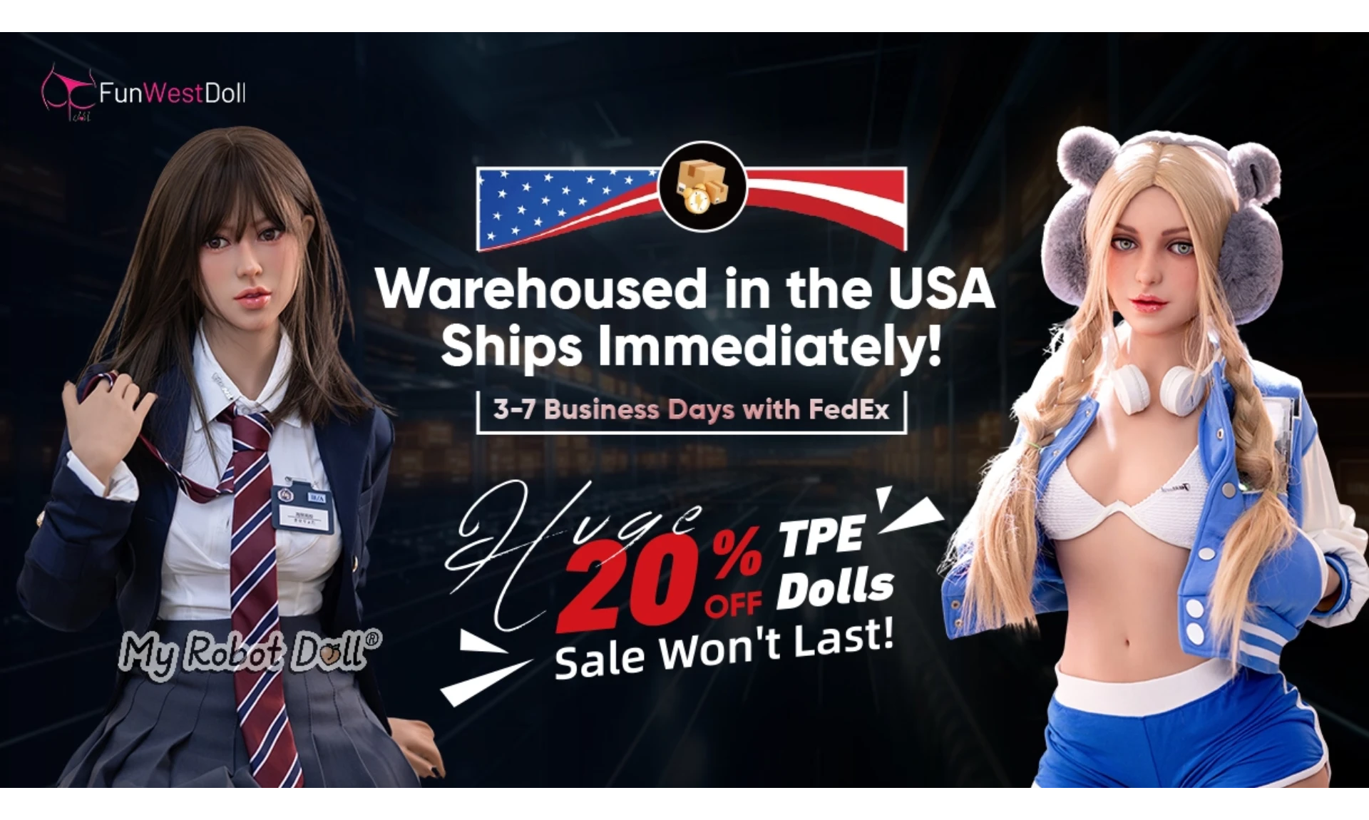 Promotions 12 Funwest Doll Sex Dolls Collection