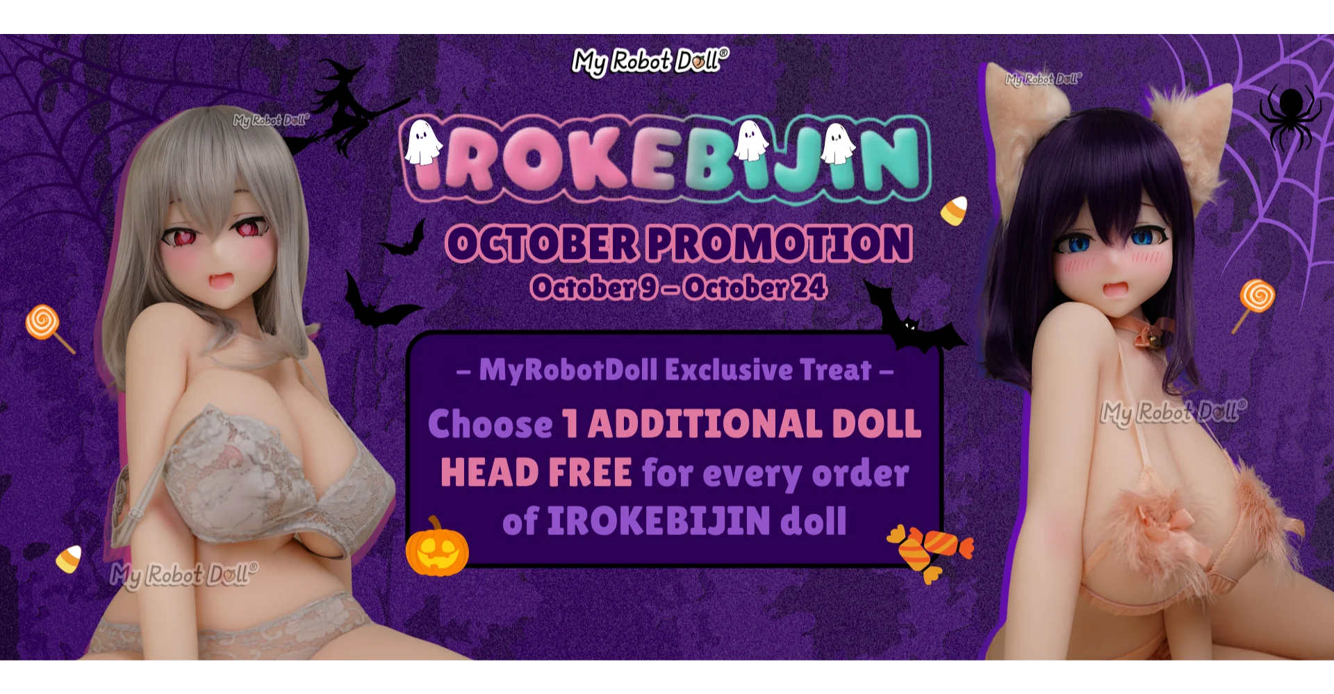 Irokebijin Doll promo banner