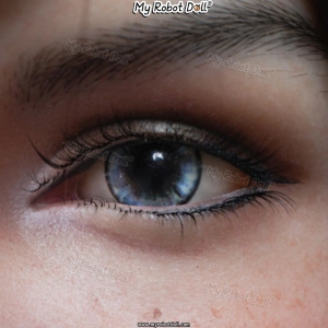 Implanted Eyebrow and Eyelashes