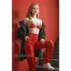 Stylish Red Sex Doll | Aibei Dolls Head #225 148Cm