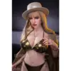 Md Doll Jennifer 166Cm Gold Bikini Silicone Sex Doll With Lifelike Details