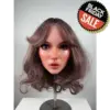 Realistic Silicone Doll Head Mila Bell – Glossy Look 50% Off