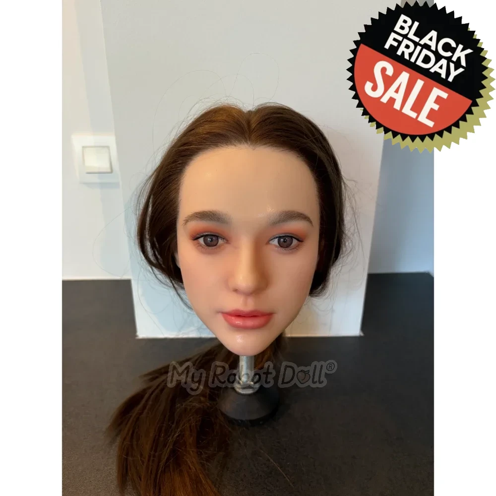 Black November: Jarliet Head Ros-Eve With Implanted Hair Soft Silicone – Only 1 Available At 60% Off! 1 Lifelike Implanted Hair Head Jarliet Eve – 60% Off
