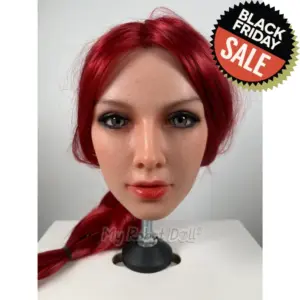 Red Hair Silicone Head Rozanne Starpery – 50% OFF