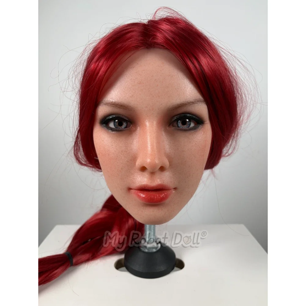 Black November: Starpery Head Rozanne With Red Implanted Hair Soft Silicone – Only 1 Available At 40% Off! 3 Black November: Starpery Head Rozanne With Red Implanted Hair Soft Silicone – Only 1 Available At 40% Off! - Image 3
