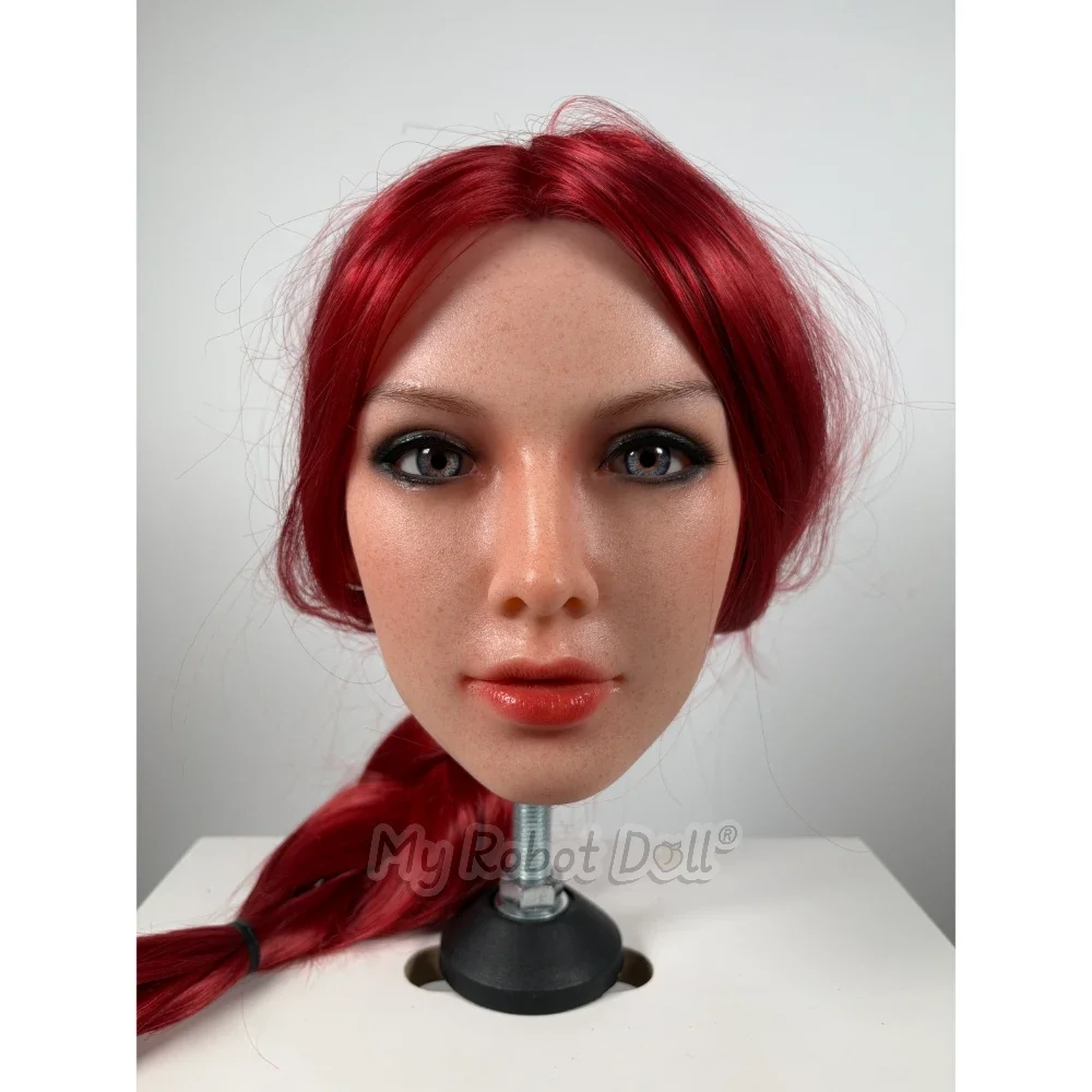 Black November: Starpery Head Rozanne With Red Implanted Hair Soft Silicone – Only 1 Available At 40% Off! 4 Black November: Starpery Head Rozanne With Red Implanted Hair Soft Silicone – Only 1 Available At 40% Off! - Image 4
