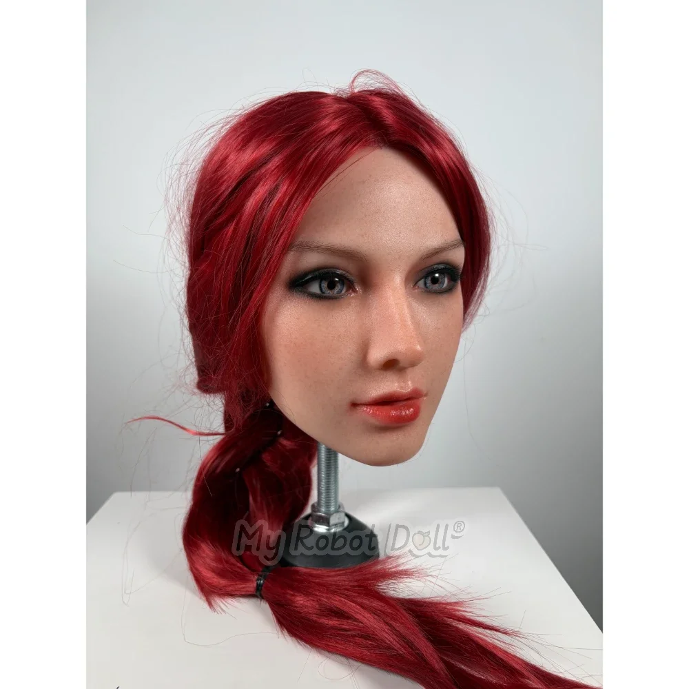 Black November: Starpery Head Rozanne With Red Implanted Hair Soft Silicone – Only 1 Available At 40% Off! 2 Black November: Starpery Head Rozanne With Red Implanted Hair Soft Silicone – Only 1 Available At 40% Off! - Image 2