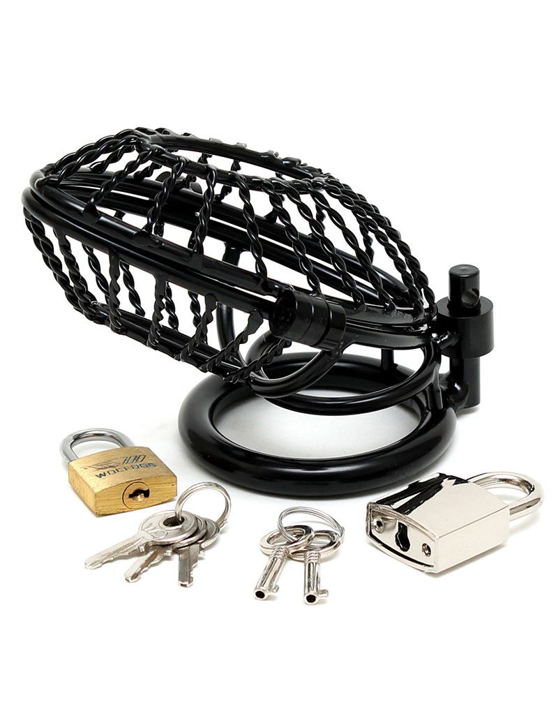 Rimba #8113 - Male Chastity Device With Padlock 4 Rimba #8113 - Male Chastity Device With Padlock - Image 4