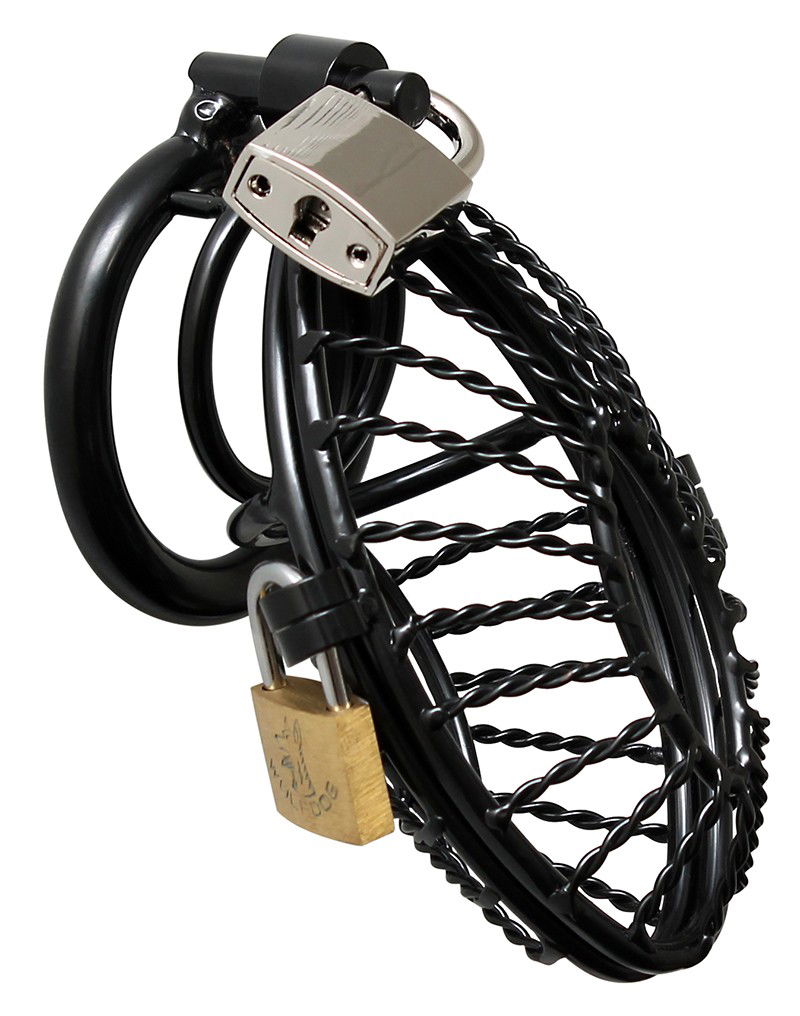 Rimba #8113 - Male Chastity Device With Padlock 1 Rimba #8113 - Male Chastity Device With Padlock