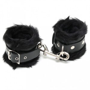 Rimba #8069 - Padded footcuffs with Fur