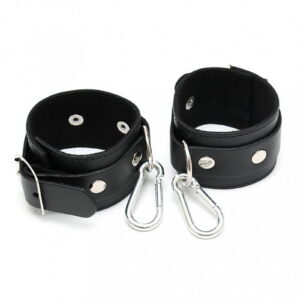 Rimba #7632 - Anklecuffs with carabine hooks