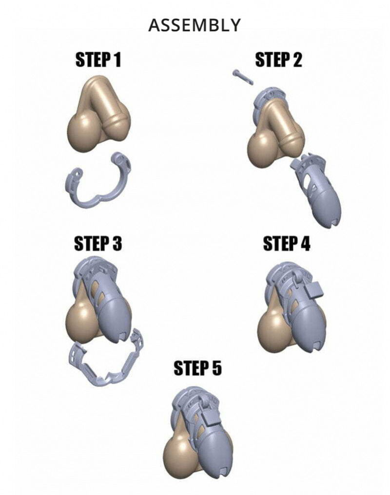 Rimba #4273 - The Vice - Chastity Cage Standard - Black 8 Rimba #4273 - The Vice - Chastity Cage Standard - Black - Image 8