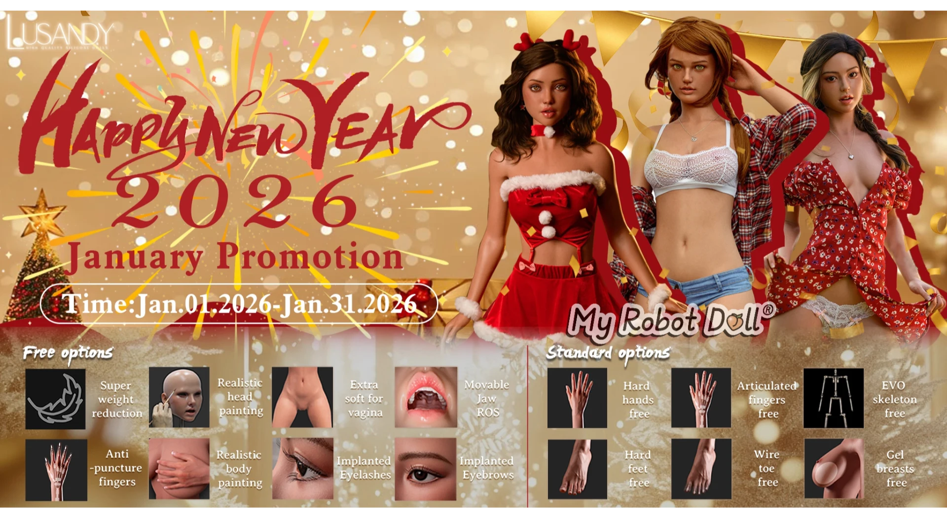 Lusandy promo banner