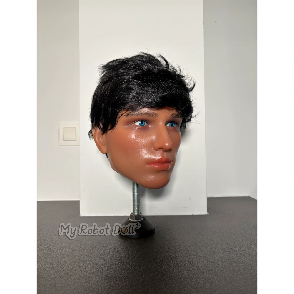 Irontech Male Doll Head M1-Kevin Hard Silicone – Only 1 Available At 50% Off! 2 Irontech Male Doll Head M1-Kevin Hard Silicone – Only 1 Available At 50% Off! - Image 2