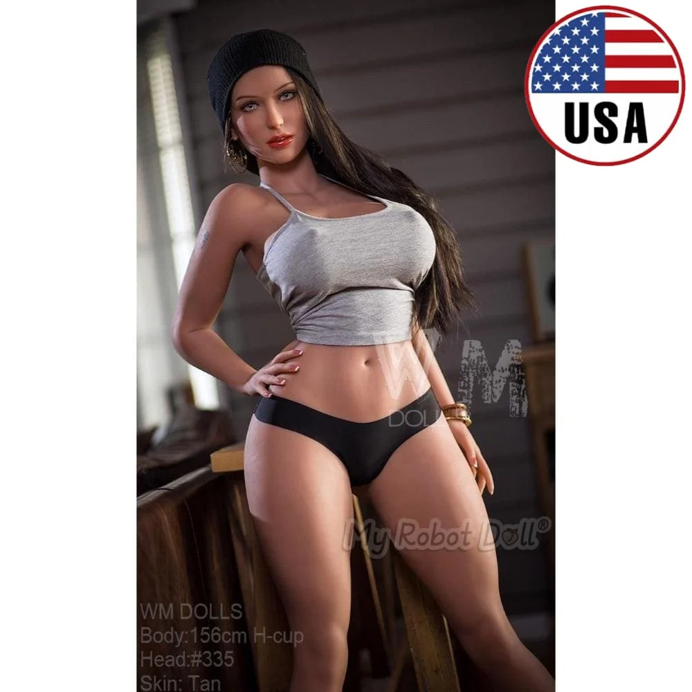 🇺🇸 Sex Doll Head #335 WM Doll - 156cm H Cup / 5'1" In Stock USA S-TPE