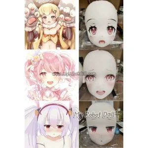 Create Your Female Fabric Anime Face - Sex Doll Heads For Fabric Dolls