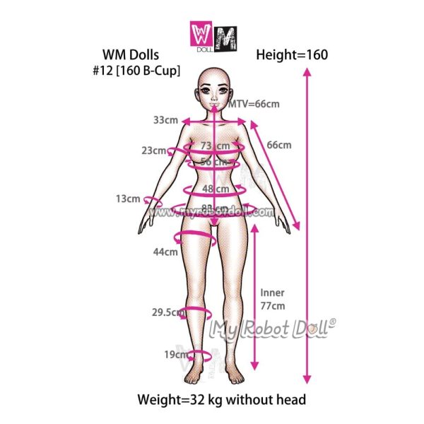 Sex Doll Head #432 WM Doll - 160cm B Cup / 5'3" - Image 26