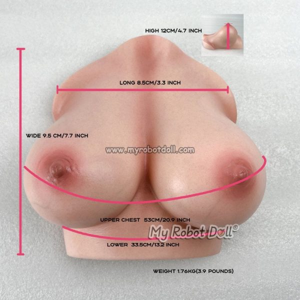 CLM Classic Climax Doll Silicone Toy Si-B-53 Cinnamon - Image 2