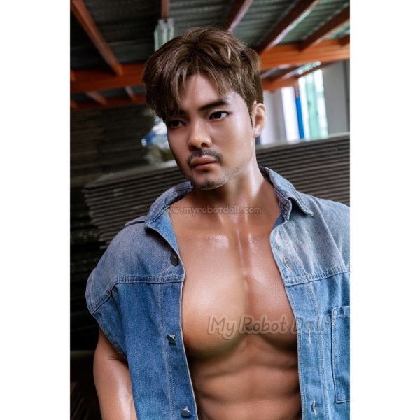 Male Sex Doll Yuan Qita Doll - 170cm / 5'7" Full Silicone All-in-one Seamless Neck - Image 5