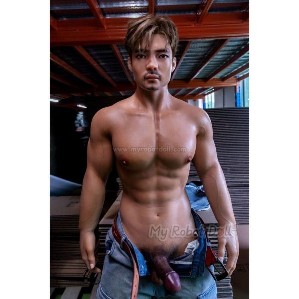 Male Sex Doll Yuan Qita Doll - 170cm / 5'7" Full Silicone All-in-one Seamless Neck - Image 31