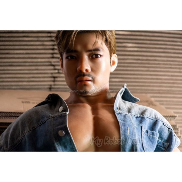 Male Sex Doll Yuan Qita Doll - 170cm / 5'7" Full Silicone All-in-one Seamless Neck - Image 19