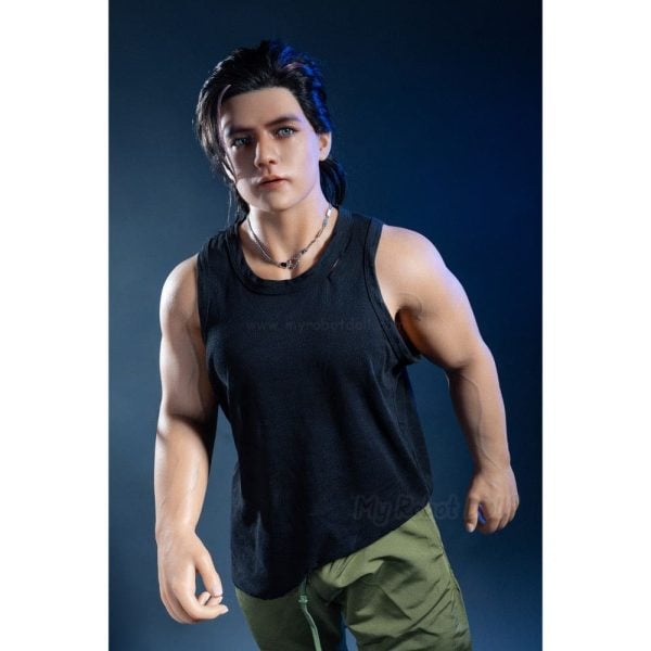 Male Sex Doll Coby Qita Doll - 170cm / 5'7" Full Silicone All-in-one Seamless Neck - Image 3