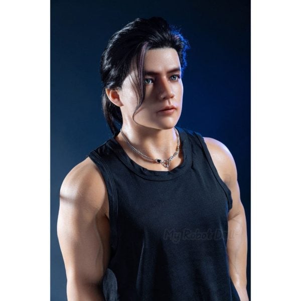 Male Sex Doll Coby Qita Doll - 170cm / 5'7" Full Silicone All-in-one Seamless Neck - Image 4