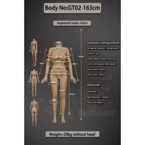 Ultra-realistic sex doll by Galatea Doll, premium full silicone - Sex Doll JS062 Galatea GT02