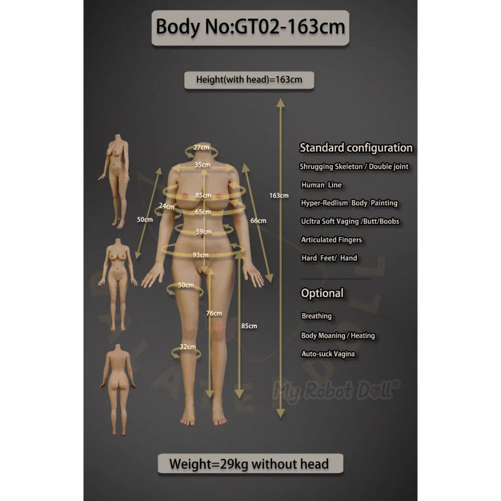 🇺🇸 Sex Doll Js062 Galatea Gt02 - 163Cm / 5'4&Quot; Tan - In Stock Usa 39 Ultra-Realistic Sex Doll By Galatea Doll, Premium Full Silicone - Sex Doll Js062 Galatea Gt02