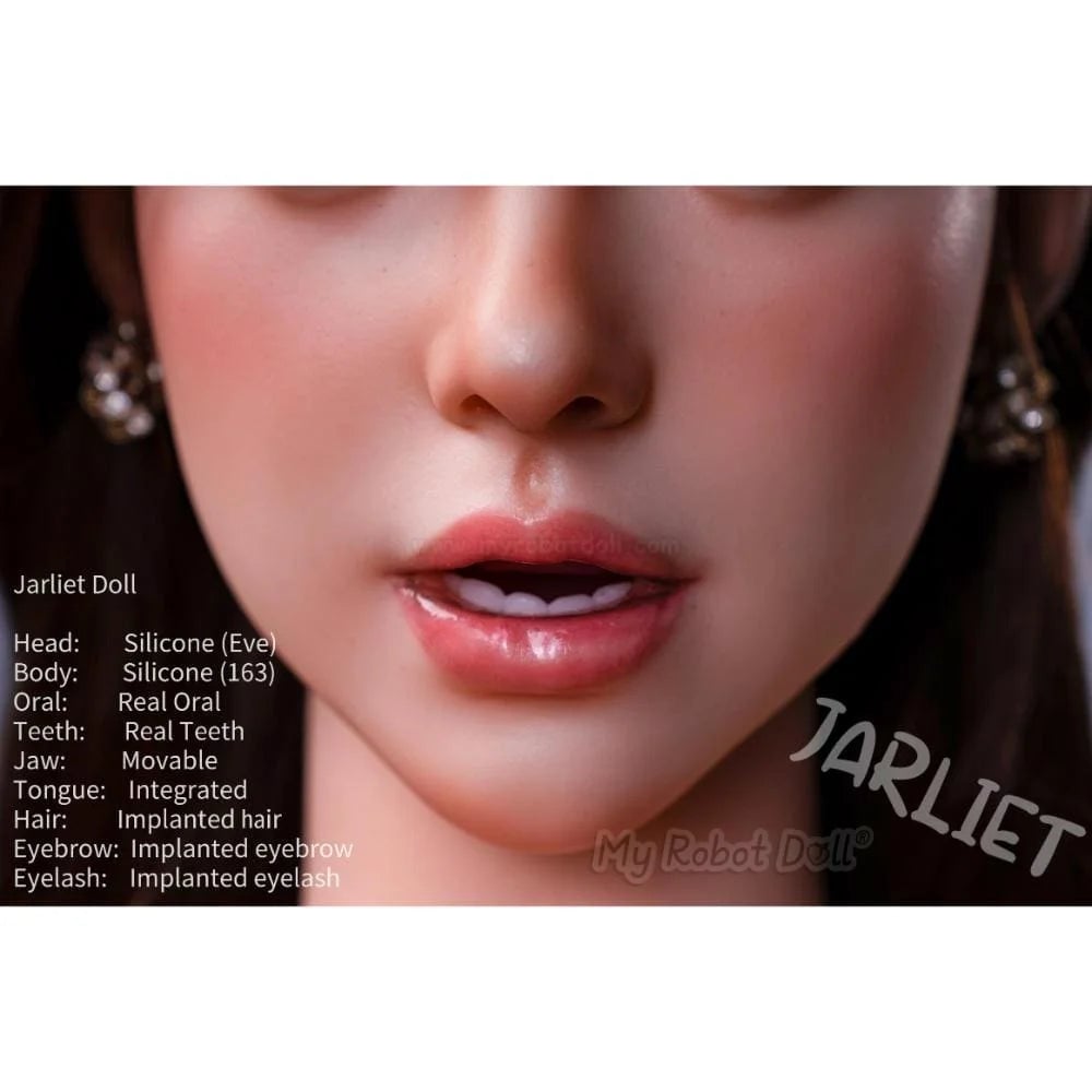 🇺🇸 Sex Doll Ros-Eve Jarliet Doll - 163Cm / 5'4&Quot; Silicone Head Tpe Body With Implanted Hair - In Stock Usa 49 Experience Jarliet Doll'S Artistry With Silicone Head Tpe Body Sex Doll Ros Sex Doll