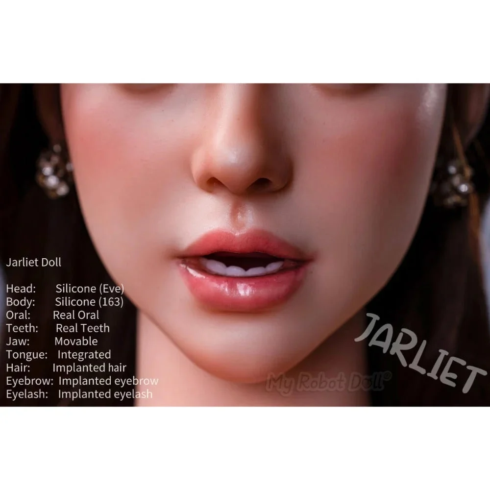🇺🇸 Sex Doll Ros-Eve Jarliet Doll - 163Cm / 5'4&Quot; Silicone Head Tpe Body With Implanted Hair - In Stock Usa 15 Hyper-Realistic Silicone Head Tpe Body Sex Doll From Jarliet Doll - Sex Doll Ros Line