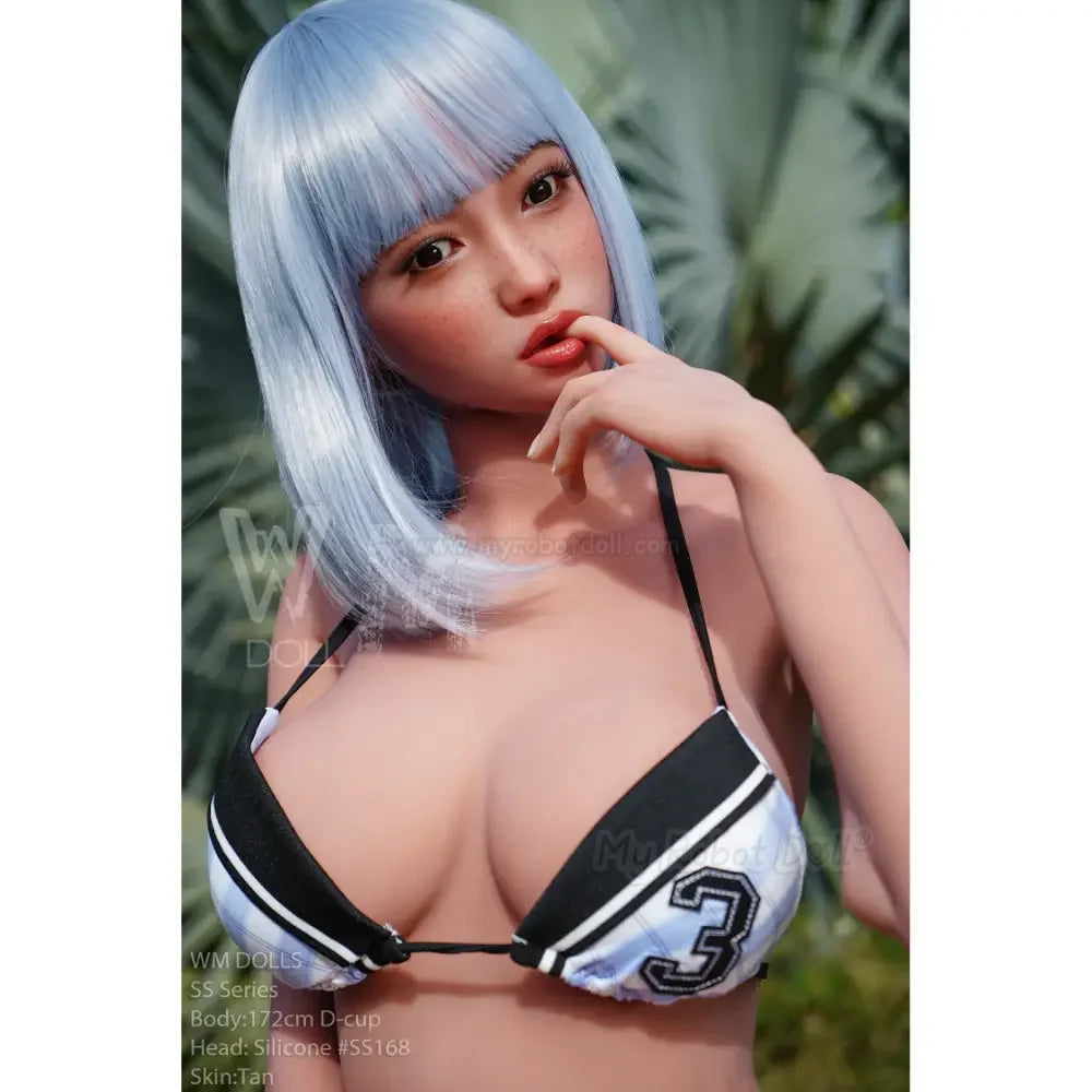 Sex Doll Ros-Head #Ss168 Wm Doll - 172Cm D Cup / 5'8&Quot; Silicone Head And S-Tpe Body