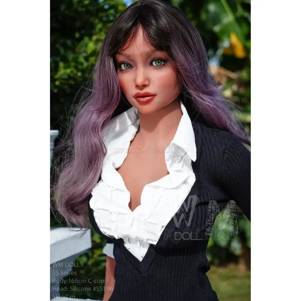 Sex Doll ROS-Head #SS196 WM Doll - 166cm C Cup / 5'5" Silicone Head and S-TPE body