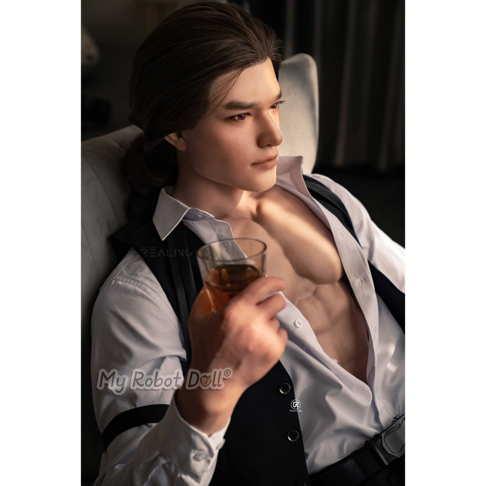 Realing Regan 175Cm / 5'9&Quot; Full Silicone 1 Refined Male Display Figure Elite Realing Regan